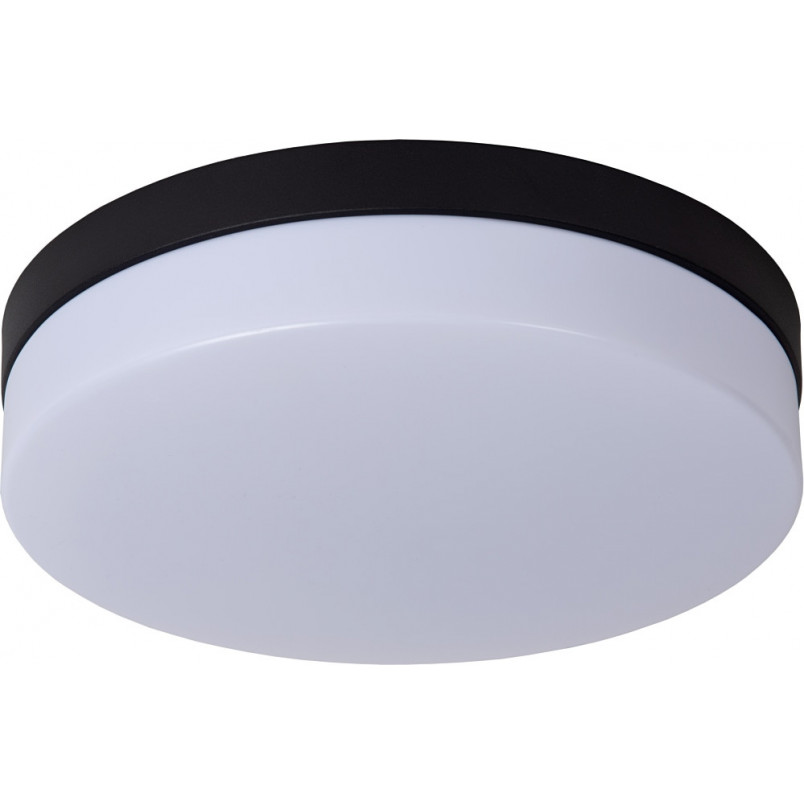 Plafon LED Biskit | Czarny, z czujnikiem ruchu | Lucide