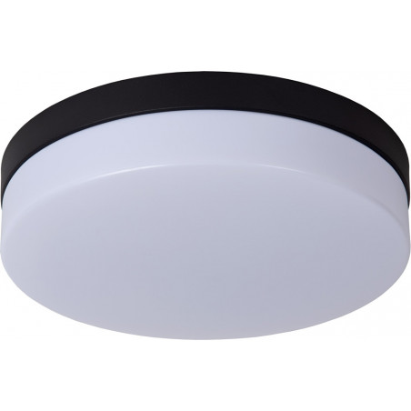 Plafon LED Biskit | Czarny, z czujnikiem ruchu | Lucide