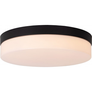 Plafon LED Biskit | Czarny, z czujnikiem ruchu | Lucide