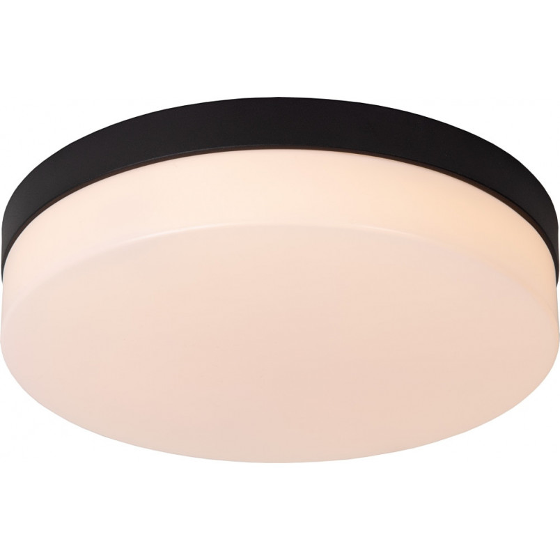 Plafon LED Biskit | Czarny, z czujnikiem ruchu | Lucide