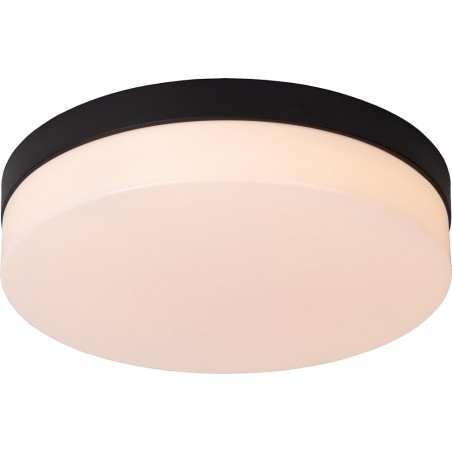 Plafon LED Biskit | Czarny, z czujnikiem ruchu | Lucide