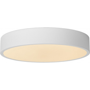 Plafon okrągły ściemniany Unar LED 30cm 2700K biały Lucide