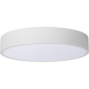 Plafon okrągły ściemniany Unar LED 30cm 2700K biały Lucide
