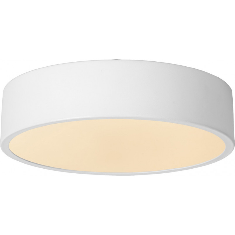 Plafon LED Lucide Unar 20cm - Ściemnialny, Biały | Sklep z Oświetleniem