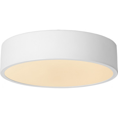 Plafon LED Lucide Unar 20cm - Ściemnialny, Biały | Sklep z Oświetleniem
