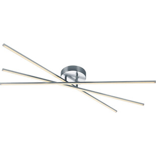 Lampa sufitowa nowoczesna Tiriac III LED Nikiel Mat marki Trio