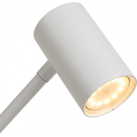 Lampa biurkowa LED Tipik - Ściemniacz, Biała | Lucide