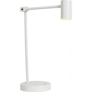 Lampa biurkowa LED Tipik - Ściemniacz, Biała | Lucide