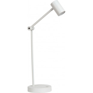 Lampa biurkowa ze ściemniaczem Tipik LED 2700K biała Lucide