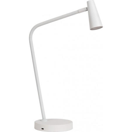 Lampa biurkowa LED Stirling biała | Lucide - Komfort i styl