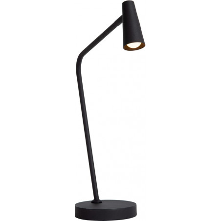 Lampa biurkowa LED Stirling Lucide | Ściemniacz, Czarna