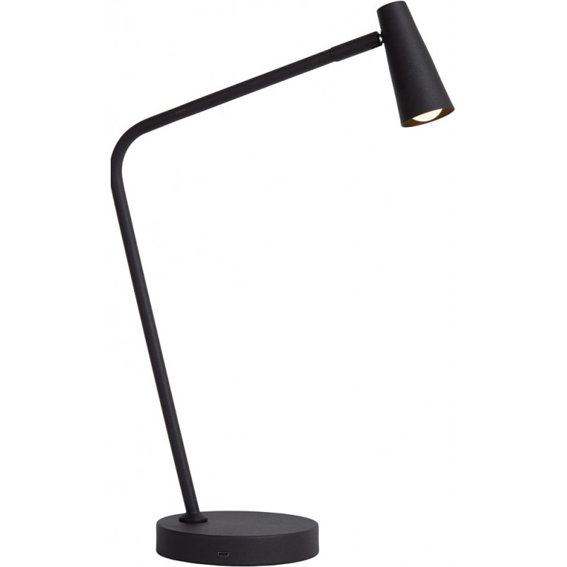 Lampa biurkowa LED Stirling Lucide | Ściemniacz, Czarna