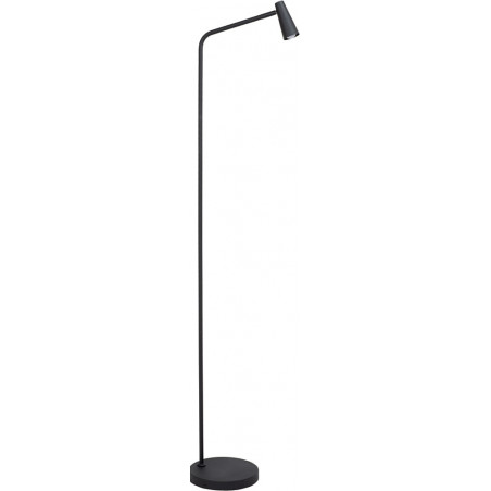 Lampa podłogowa LED Stirling | Ściemniacz, Czarna | Lucide