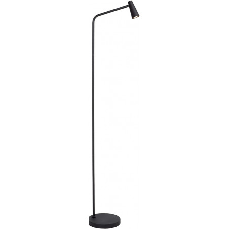 Lampa podłogowa LED Stirling | Ściemniacz, Czarna | Lucide