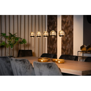 Lampa wisząca Sentubal Lucide | Szkło, LED, 5 punktów
