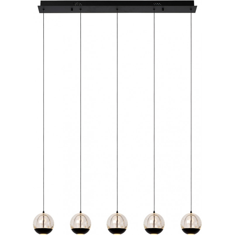 Lampa wisząca Sentubal Lucide | Szkło, LED, 5 punktów