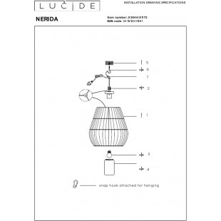 Lampa Boho Nerida - Oświetlenie Ogrodowe Lucide | Kup Teraz