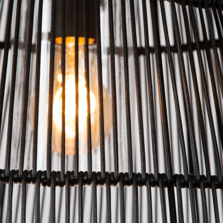 Lampa Ogrodowa Boho Nerida | Czarna, Wisząca | Lucide