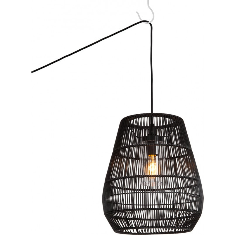 Lampa Ogrodowa Boho Nerida | Czarna, Wisząca | Lucide