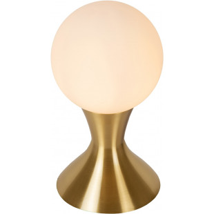 Lampa stołowa Moya - szklana kula retro | Lucide