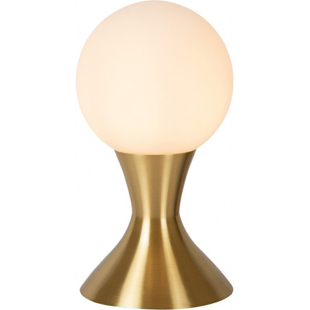Lampa stołowa Moya - szklana kula retro | Lucide