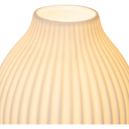 Lampa stołowa Momoro - Biała ceramiczna Lucide | Kup teraz!