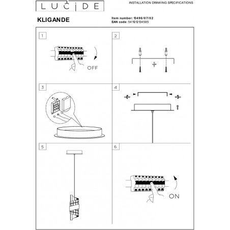 Lampa Hampton Lucide - Elegancja i Nowoczesność | Lucide