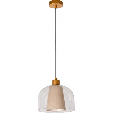 Lampa wisząca Gunhild Lucide | Szkło, E27, Regulowana | Kup online