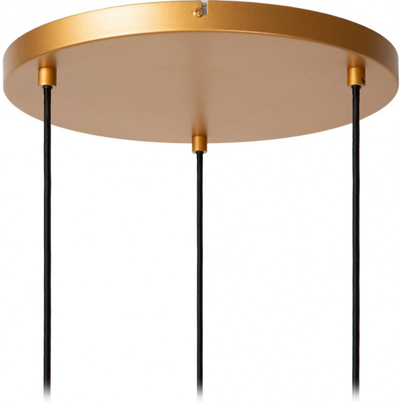 Lampa wisząca Gunhild - 3 szkła, złoto | Lucide