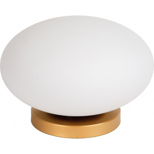 Lampa nocna Lucide Elysee | Szkło, złoto, 30cm | Kup online
