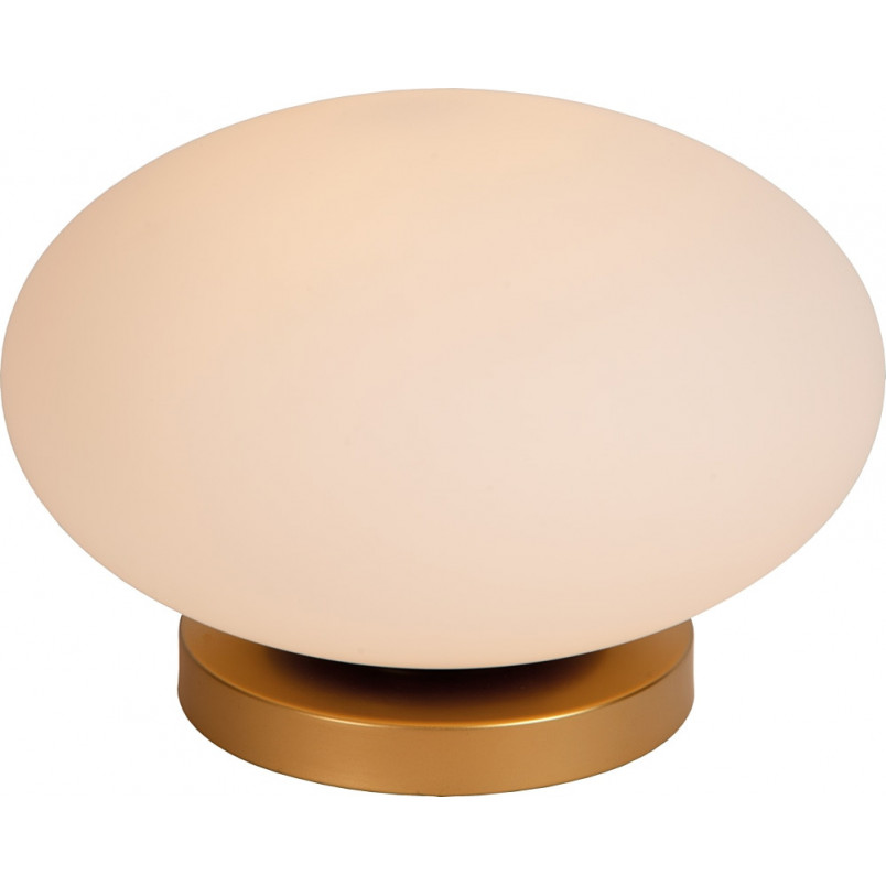 Lampa nocna Lucide Elysee | Szkło, złoto, 30cm | Kup online