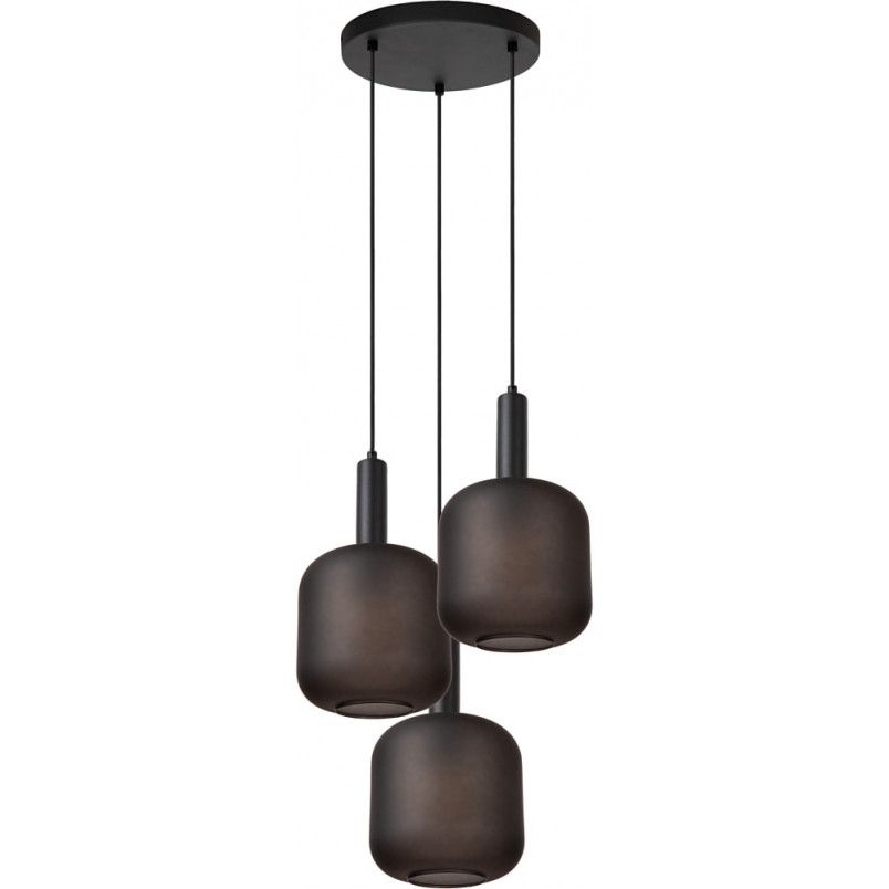 Lampa wisząca Eloise III czarna - Loftowa elegancja | Lucide