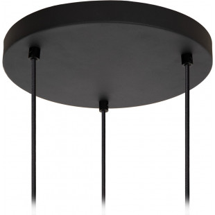 Lampa wisząca Eloise III czarna - Loftowa elegancja | Lucide