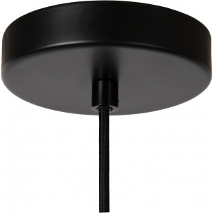 Lampa Wisząca Eloise Loft | Szklana, Czarna - Lucide