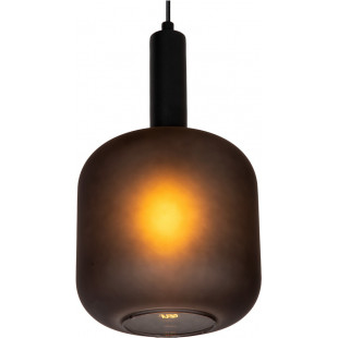 Lampa Wisząca Eloise Loft | Szklana, Czarna - Lucide