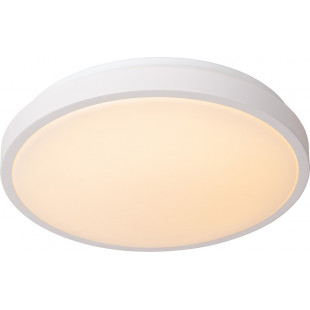 Plafon do łazienki z czujnikiem ruchu Dasher LED 34,8cm 2700K IP44 biały Lucide