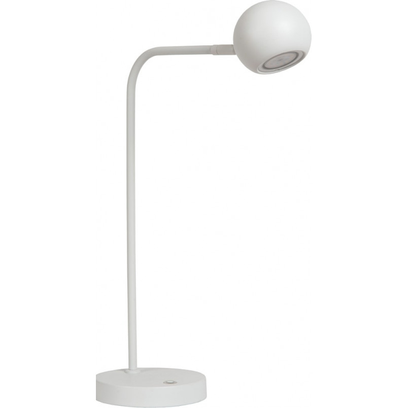 Lampa biurkowa Comet LED biała | Lucide - Oświetlenie