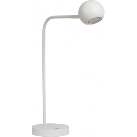 Lampa biurkowa Comet LED biała | Lucide - Oświetlenie