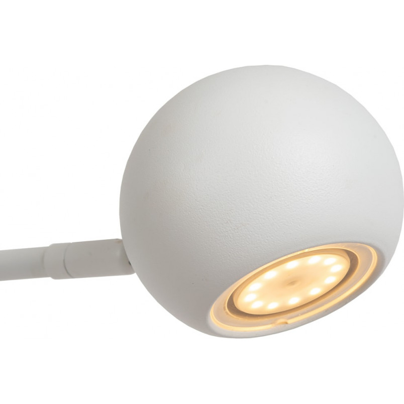 Lampa biurkowa Comet LED biała | Lucide - Oświetlenie