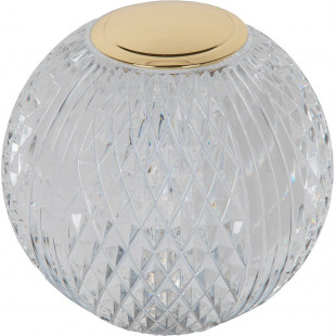 Lampa glamour na komodę ściemniana Cintra LED 9cm 2700K przezroczysta Lucide