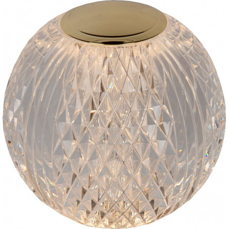 Lampa glamour Lucide Cintra LED - Ściemnialna, Przezroczysta