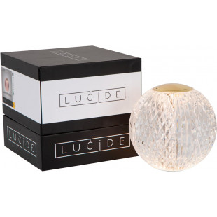 Lampa glamour Lucide Cintra LED - Ściemnialna, Przezroczysta