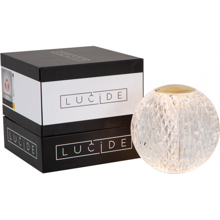 Lampa glamour Lucide Cintra LED - Ściemnialna, Przezroczysta