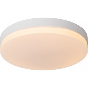Plafon łazienkowy z czujnikiem ruchu Biskit LED 40cm 2700K IP44 biały Lucide