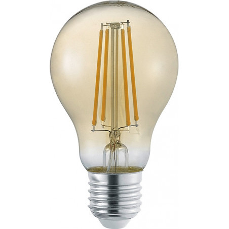 Żarówka E27 LED Trio - Bursztynowa, 7W, 700lm - Sklep z Oświetleniem