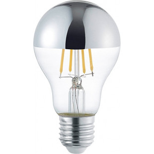 Żarówka E27 LED Trio - Chromowana, 4W, Ciepła Barwa