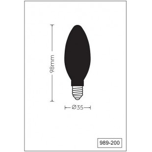 Żarówka LED E14 Trio Kerze | 2W, Ciepła Barwa