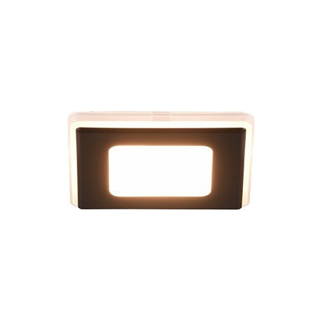 Lampa podtynkowa Trio Nimbus LED - Czarny mat | Downlight IP44