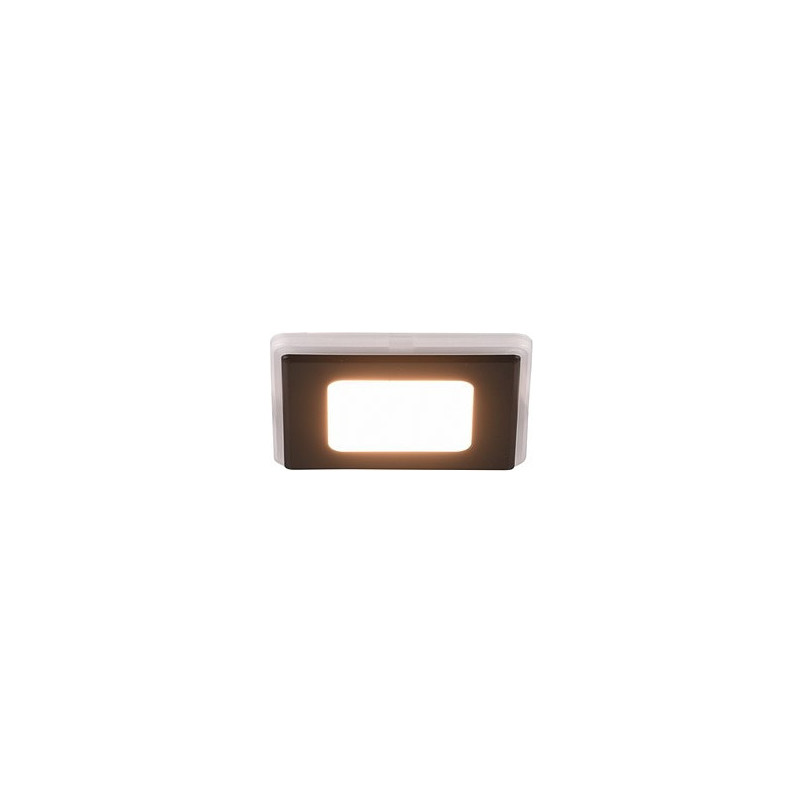 Lampa podtynkowa Trio Nimbus LED - Czarny mat | Downlight IP44