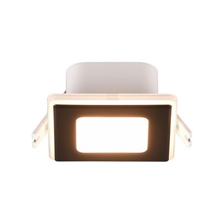 Lampa podtynkowa Trio Nimbus LED - Czarny mat | Downlight IP44